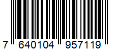 Barcode 7640104957119