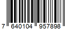 Barcode 7640104957898