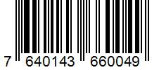 Barcode 7640143660049