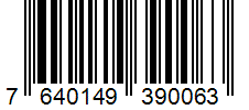 Barcode 7640149390063