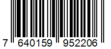 Barcode 7640159952206