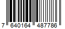 Barcode 7640164487786