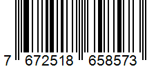Barcode 7672518658573