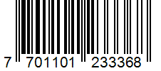 Barcode 7701101233368
