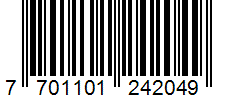 Barcode 7701101242049