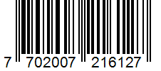 Barcode 7702007216127