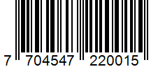 Barcode 7704547220015