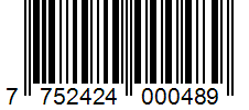 Barcode 7752424000489