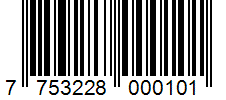 Barcode 7753228000101