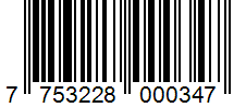 Barcode 7753228000347