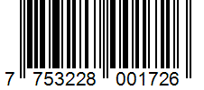 Barcode 7753228001726