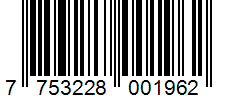 Barcode 7753228001962