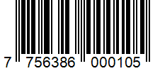 Barcode 7756386000105