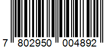 Barcode 7802950004892
