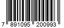 Barcode 7891095200993