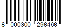 Barcode 8000300298468
