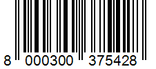 Barcode 8000300375428