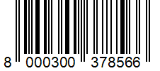 Barcode 8000300378566