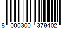 Barcode 8000300379402
