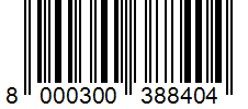 Barcode 8000300388404