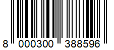 Barcode 8000300388596