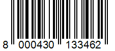 Barcode 8000430133462