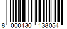 Barcode 8000430138054