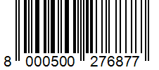 Barcode 8000500276877