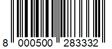 Barcode 8000500283332