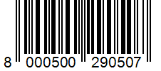 Barcode 8000500290507