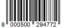 Barcode 8000500294772