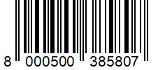 Barcode 8000500385807