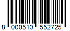 Barcode 8000510552725