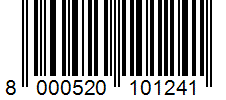 Barcode 8000520101241