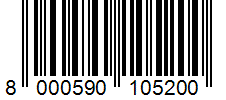 Barcode 8000590105200