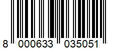 Barcode 8000633035051