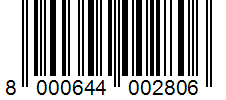 Barcode 8000644002806
