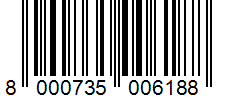 Barcode 8000735006188