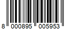 Barcode 8000895005953