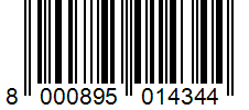 Barcode 8000895014344