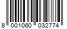Barcode 8001060032774