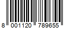 Barcode 8001120789655