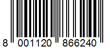 Barcode 8001120866240