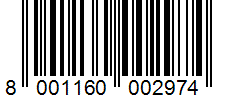 Barcode 8001160002974