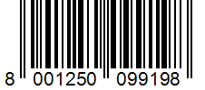 Barcode 8001250099198