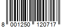 Barcode 8001250120717