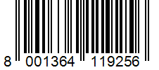 Barcode 8001364119256