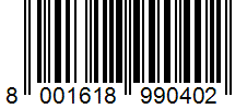 Barcode 8001618990402