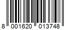 Barcode 8001620013748