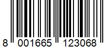 Barcode 8001665123068